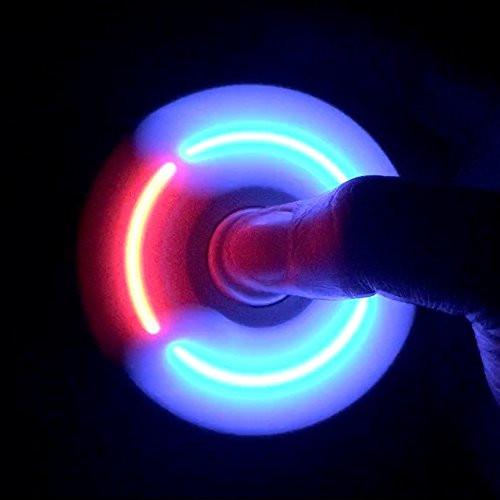 LIGHT UP MULITCOLOR FINGER FIDGET HAND FLIP SPINNERS