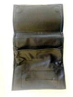 ASSORTED SKULL STYLE BLACK TOBACCO POUCH (sold by the piece)