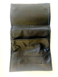 ASSORTED SKULL STYLE BLACK TOBACCO POUCH (sold by the piece)