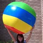 GIANT SIZE BEACH BALL INFLATE 48 INCH