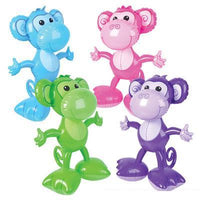24"  INFLATABLE BIG FOOT MONKEY  (Sold by the dozen)