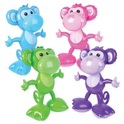 24"  INFLATABLE BIG FOOT MONKEY  (Sold by the dozen)