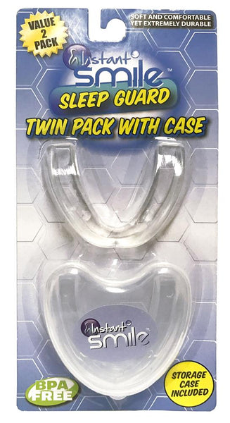 INSTANT SMILE TWIN PACK SLEEP GUARD MOUTHPIECE