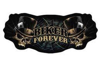 BIKER FOREVER JUMBO BACK PATCH