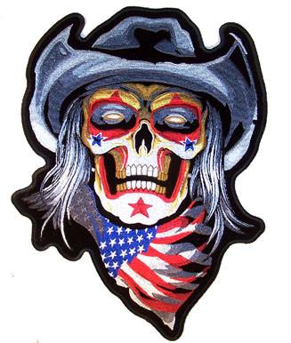 RODEO CLOWN COWBOY PATCH