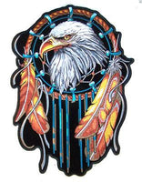 JUMBO EAGLE DREAMCATCHER PATCH 6 INCH