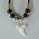 REAL SHARK TOOTH ROPE NECKLACES