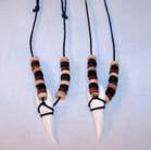 LARGE BONE SHARK TOOTH NECKLACES