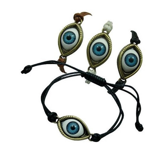 EYEBALL ADJUSTABLE BRACELETS (Sold by the PIECE OR dozen)