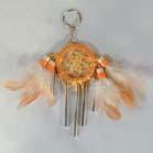 DREAM CATCHER WITH WIND CHIMES KEY CHAIN