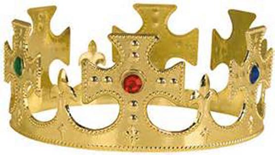 KING CROWN WITH CROSSES AND JEWELS