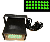 SQUARE LED GREEN STROBE LIGHT