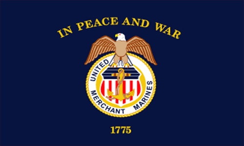 MERCHANTS MARINES (3ft X 5ft) FLAG