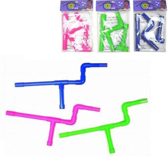 NEON PISTOL MINI MARSHMALLOW 16 INCH GUN SHOOTERS