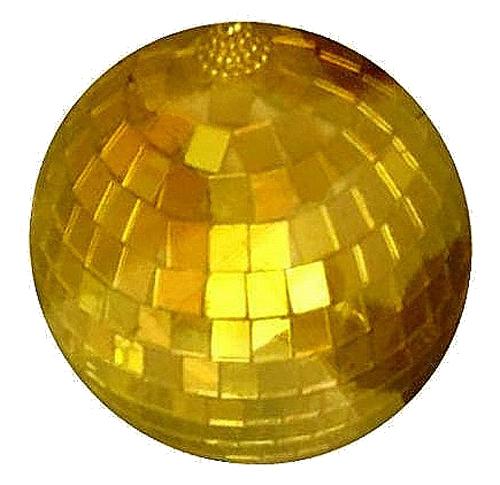 GOLD 4 INCH disco MIRROR BALL
