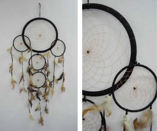 HUGE BLACK COLOR 36 INCH DREAMCATCHER