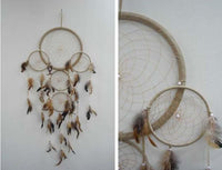 HUGE TAN COLOR 36 INCH DREAMCATCHER