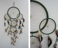 HUGE GREEN 36 INCH DREAMCATCHER
