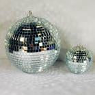 8 INCH SILVER REFLECTION MIRROR BALL