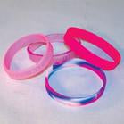 ASSORTED STRENGTH RUBBER BRACELETS WITH SAYINGS