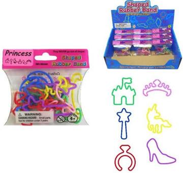 PRINCESS ASST SILLY RUBBER BANDS REGULAR