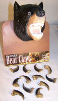 BLACK BEAR REPLICA 2 INCH CLAWS