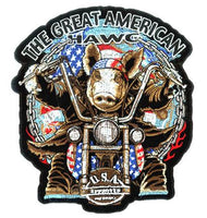 AMERICAN HAWG 4 INCH PATCH