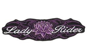 LADY RIDER ROSE PATCH