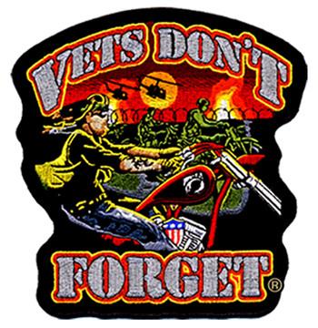 VETS DONT FORGET 4 INCH PATCH