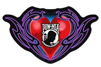 POW MIA HEART PATCH