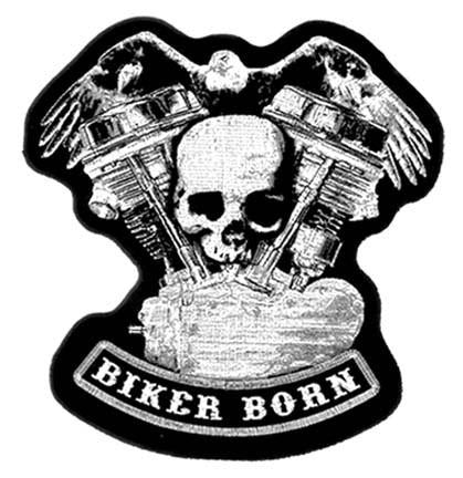 BIKER BORN PATCH