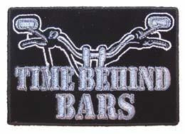 TIME BEHIND BARS PATCH