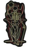 SKELETON TOP HAT PATCH