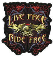LIVE FREE RIDE FREE PATCH