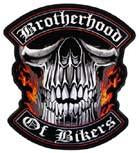 BROTHERHOOD OF BIKER PATCH