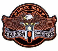 BIKER BABY - POOP FREE PATCH