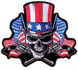 ANGRIER UNCLE SAM 5 INCH PATCH