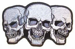 TRIPLE NEW SKULLS PATCH