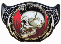 SKULL MOHAWK PATCH