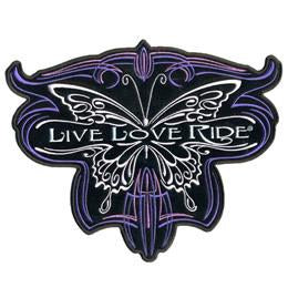METALLIC BUTTERFLY 5 inch PATCH