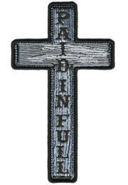 PAID IN FULL CROSS PATCH 5 INCH