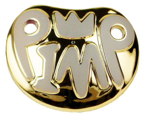 GOLD PLAY GROUND PIMP TODDLER PACIFIER