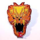 FLAME FACE HAT / JACKET PIN