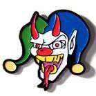 CLOWN WITH HORNS HAT / JACKET PIN