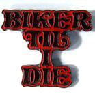 BIKER TIL I DIE HAT / JACKET PIN