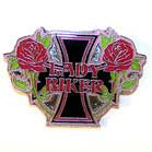 LADY BIKER ROSES HAT / JACKET PIN