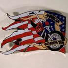 BIKE AMERICAN FLAG HAT / JACKET PIN