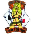 POKER IN THE FRONT HAT / JACKET PIN