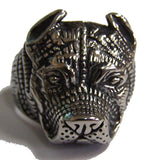BULLDOG STAINLESS STEEL BIKER RING