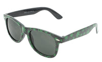MARIJUANA POT LEAVES FRAME SUNGLASSES
